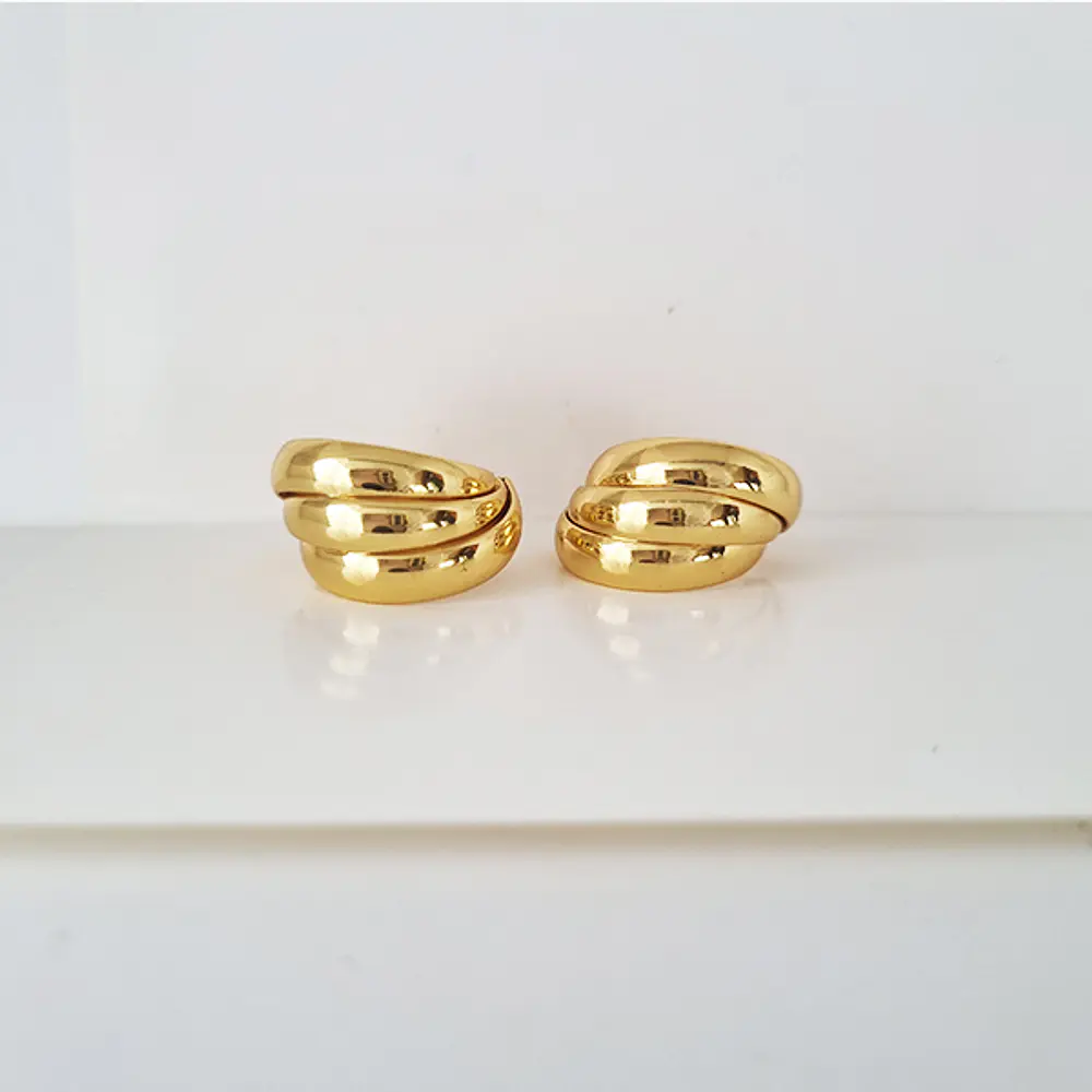 MINI AROS OLAS DORADAS