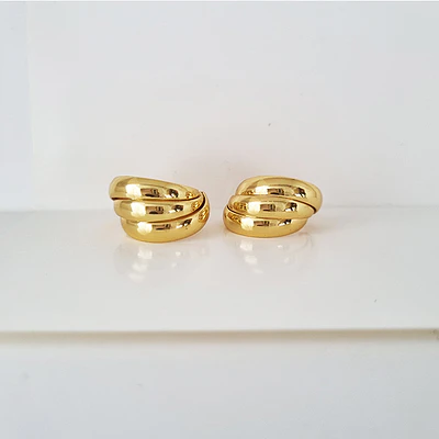 MINI AROS OLAS DORADAS