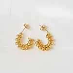 MINI AROS CABLE DORADO