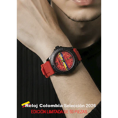 RELOJ COLOMBIA SELECCION 2026 ROJO