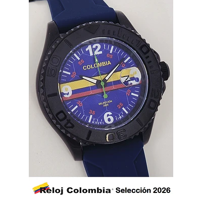 RELOJ COLOMBIA SELECCION 2026 AZUL