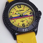 RELOJ COLOMBIA SELECCION 2026 AMARILLO