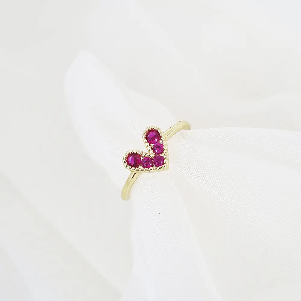 ANILLO AMORE FUCSIA