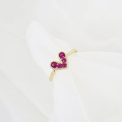 ANILLO AMORE FUCSIA