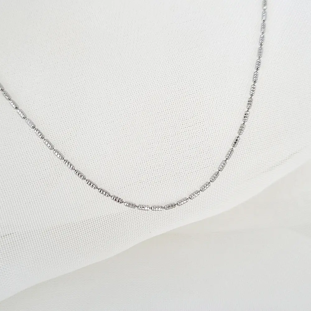 CADENA AJUSTABLE PLATEADA