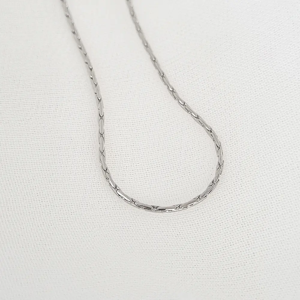 CADENA AJUSTABLE PLATEADA