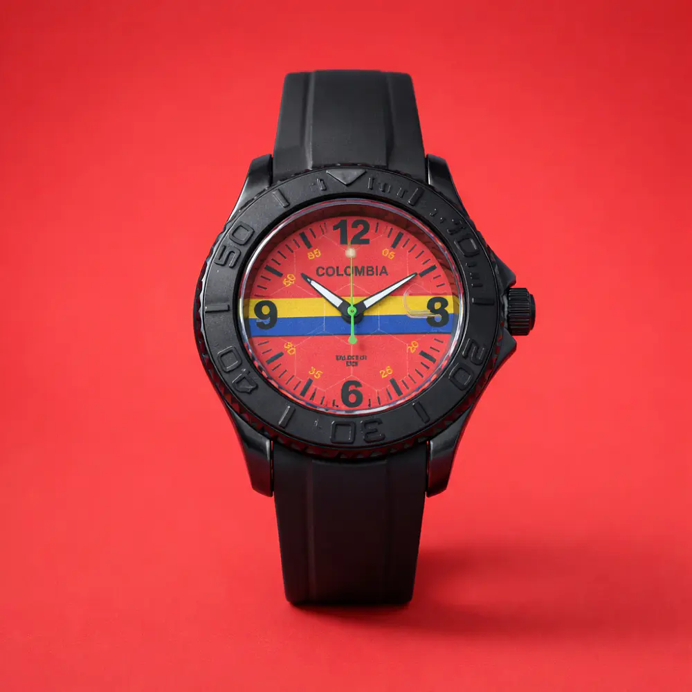 RELOJ COLOMBIA SELECCIÓN ROJO