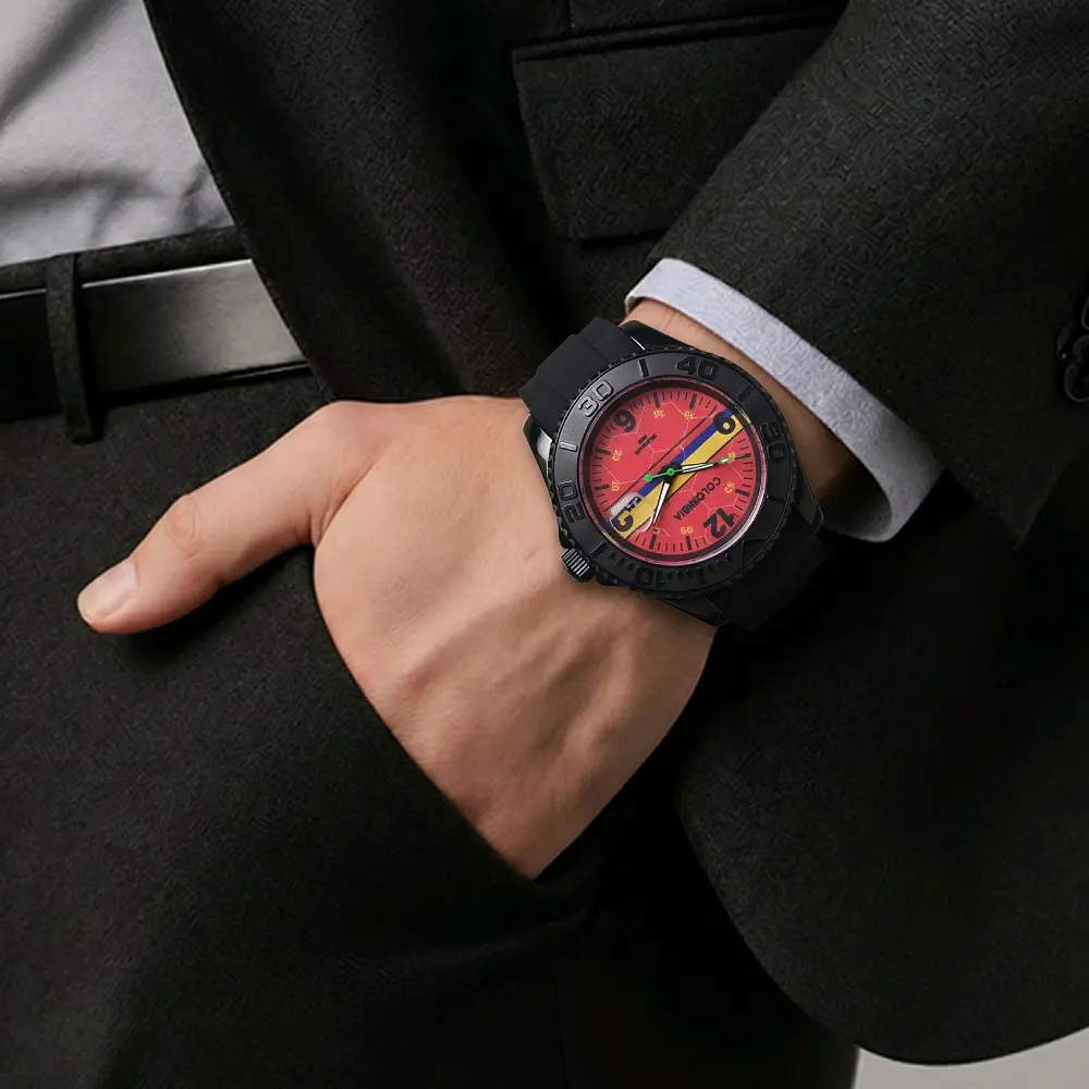 RELOJ COLOMBIA SELECCIÓN ROJO