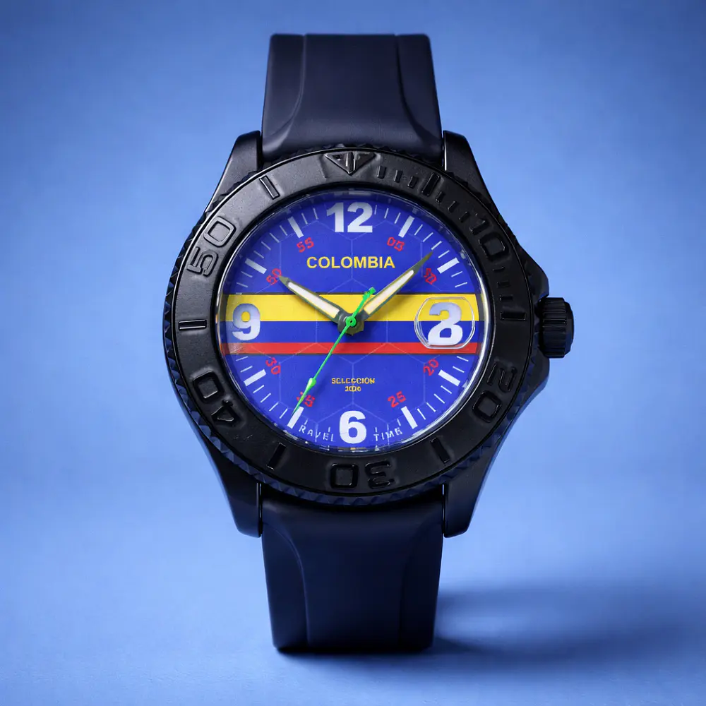 RELOJ COLOMBIA SELECCIÓN AZUL