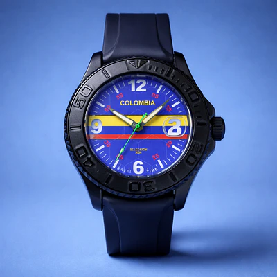 RELOJ COLOMBIA SELECCIÓN AZUL