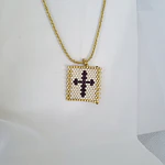 CADENA ESCAPULARIO CRUZ MOSTACILLA 