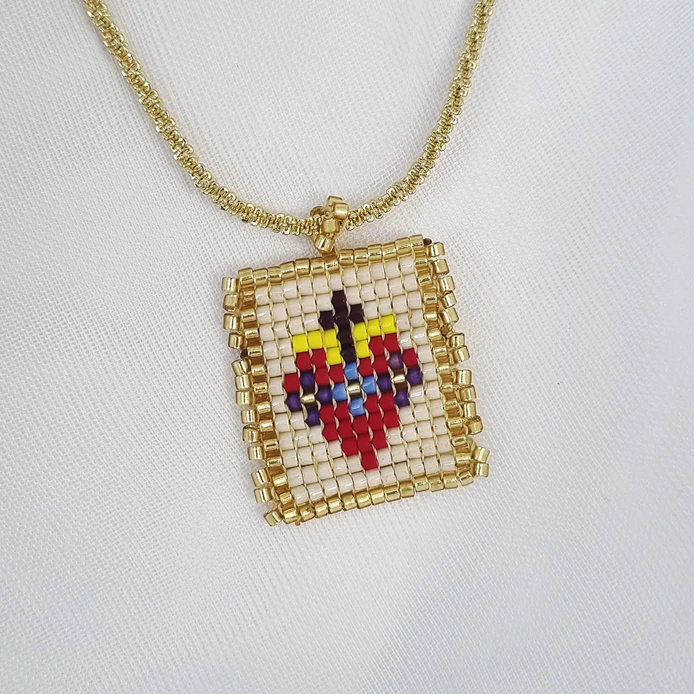 CADENA ESCAPULARIO SAGRADO CORAZON MOSTACILLA