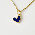 CADENA CORAZON JOLIE AZUL