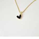CADENA CORAZON JOLIE NEGRO