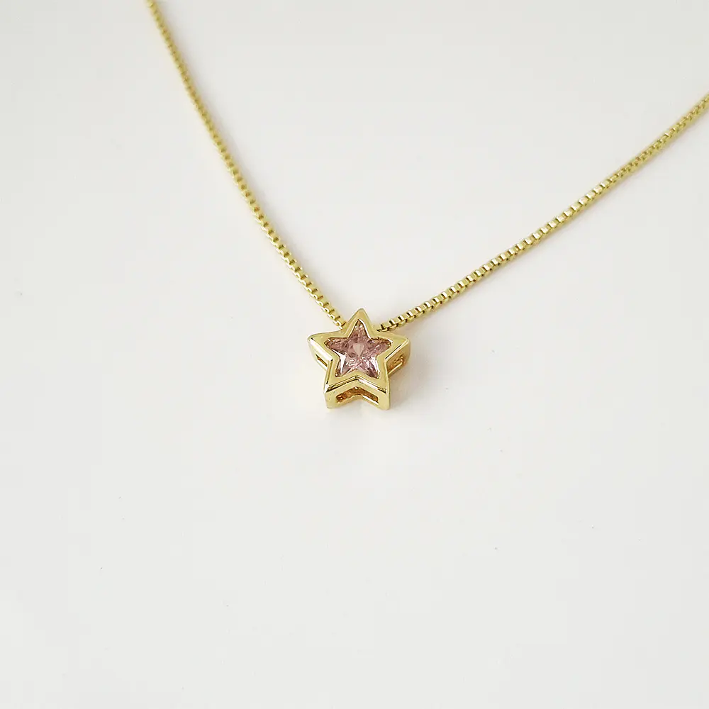 CADENA ESTRELLA SOLITAIRE PALOROSA