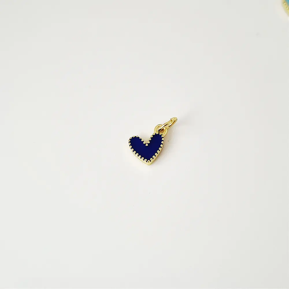 DIJE CORAZON JOLIE AZUL