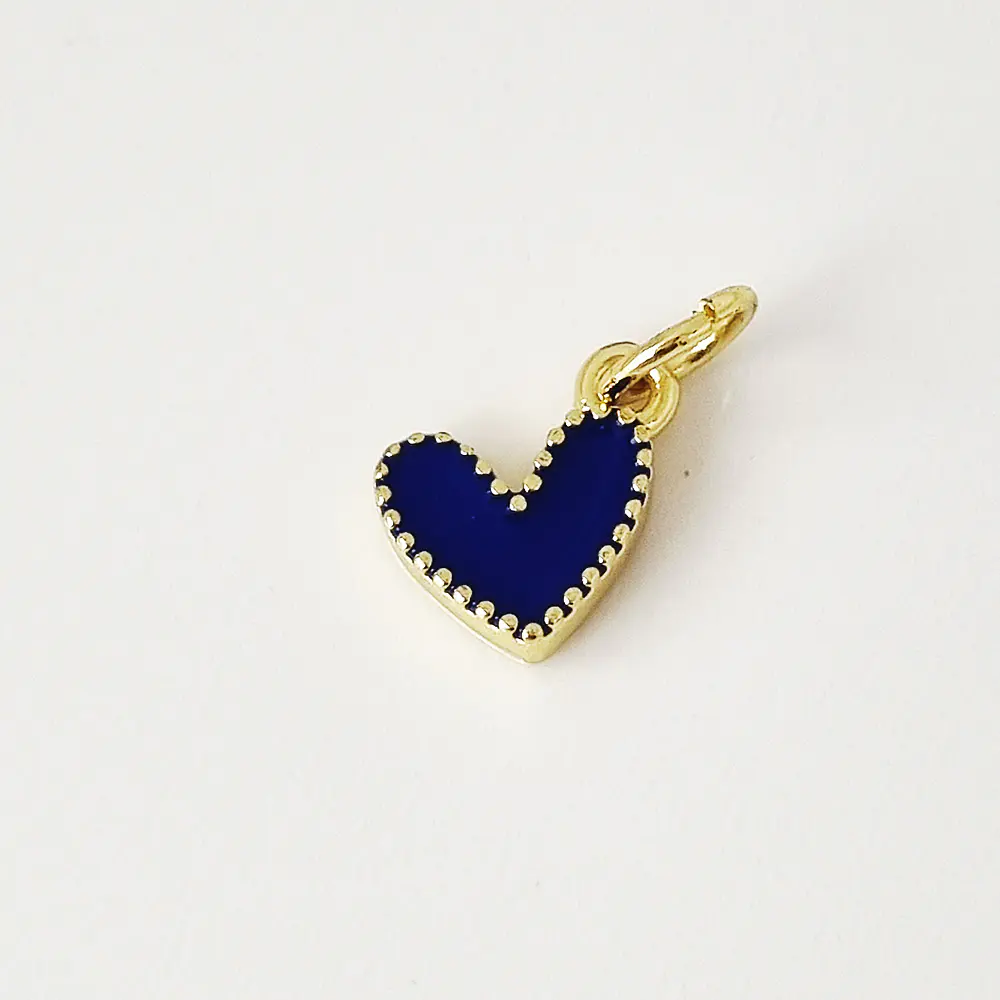 DIJE CORAZON JOLIE AZUL