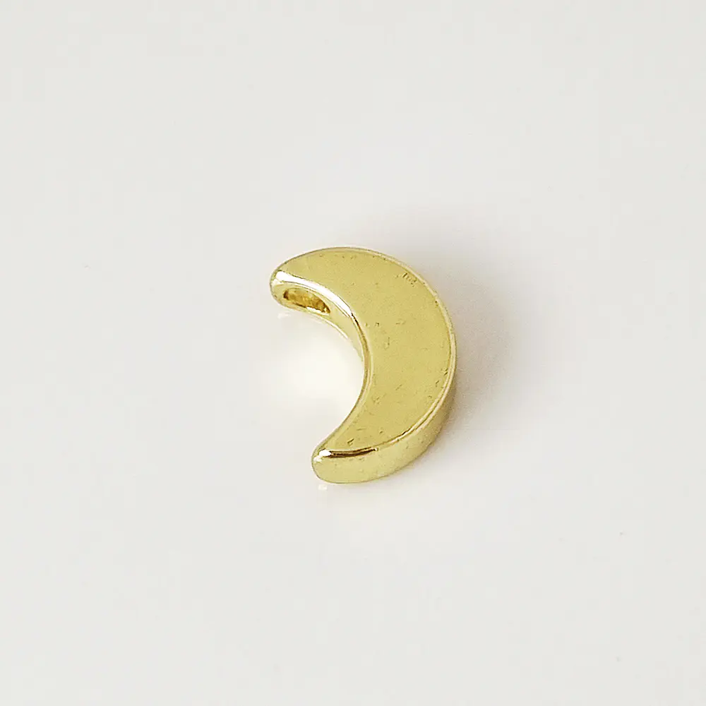 DIJE LUNA SOLITAIRE DORADA