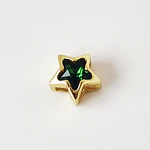 DIJE ESTRELLA SOLITAIRE VERDE