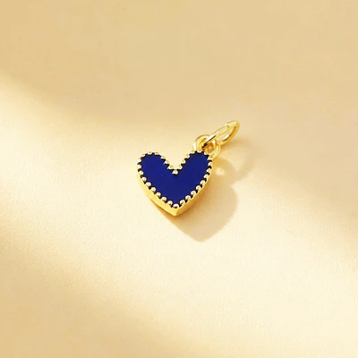 DIJE CORAZON JOLIE AZUL