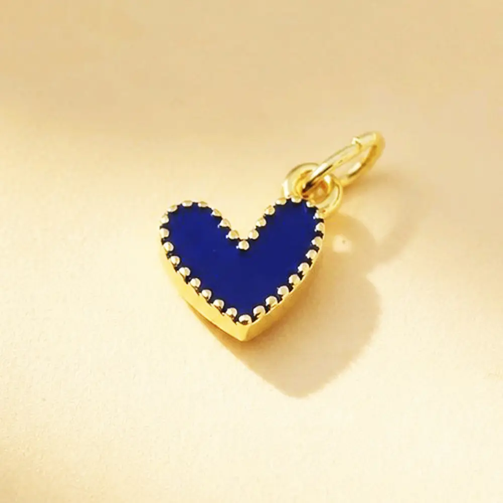 DIJE CORAZON JOLIE AZUL