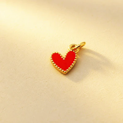 DIJE CORAZON JOLIE ROJO