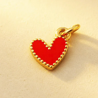DIJE CORAZON JOLIE ROJO