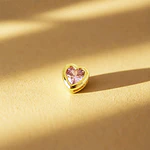 DIJE CORAZON SOLITAIRE PALOROSA