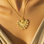 CADENA SAGRADO CORAZON DORADO GRANDE
