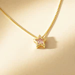CADENA ESTRELLA SOLITAIRE PALOROSA