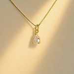 CADENA IKONICA LAGRIMA BRILLANTE