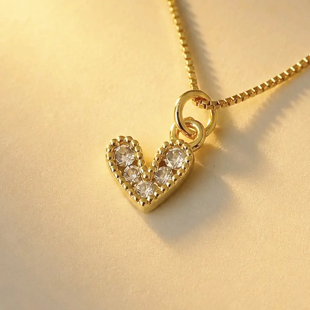 CADENA CORAZON AMORE BRILLANTE