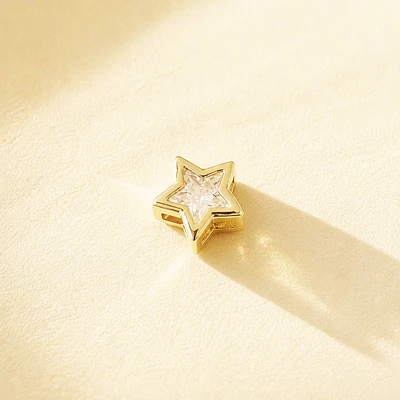 DIJE ESTRELLA SOLITAIRE BRILLANTE