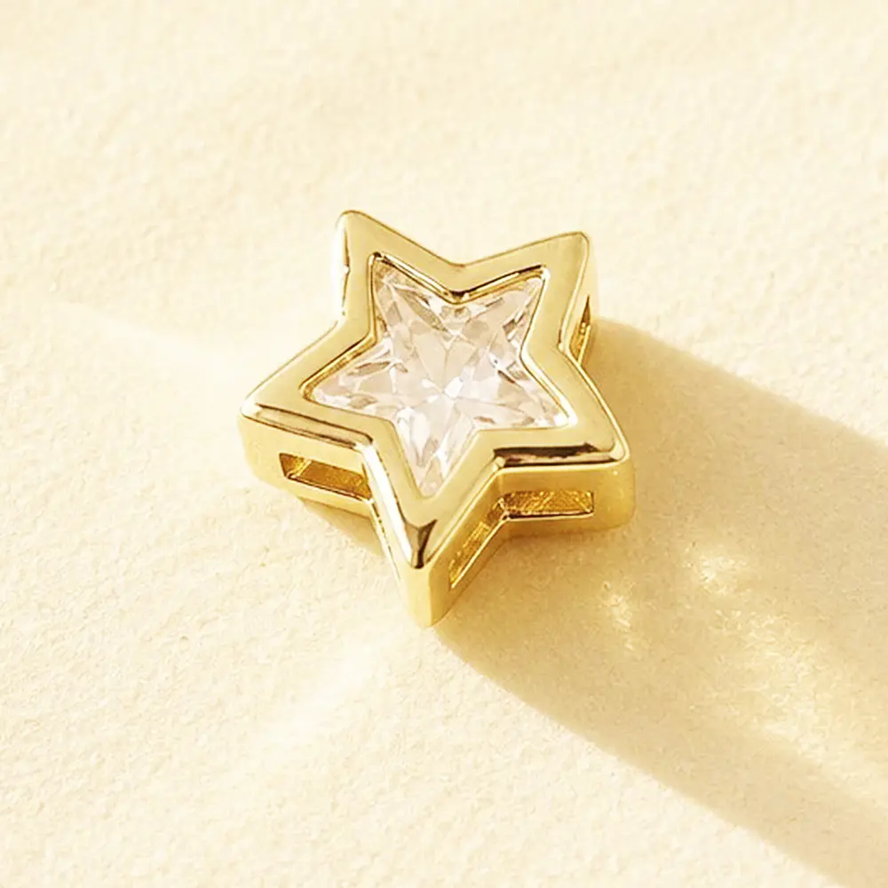 DIJE ESTRELLA SOLITAIRE BRILLANTE