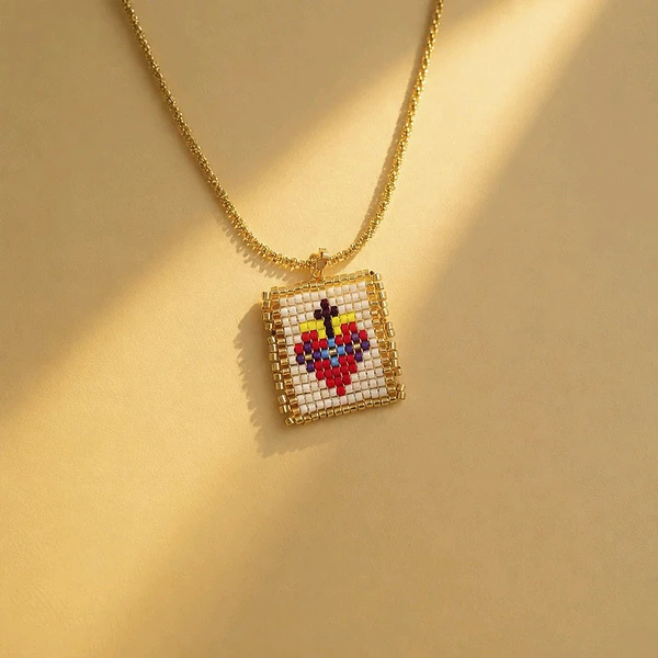 CADENA ESCAPULARIO SAGRADO CORAZON MOSTACILLA