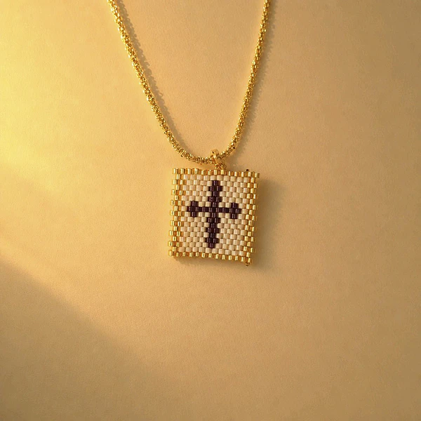 CADENA ESCAPULARIO CRUZ MOSTACILLA 