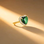 ANILLO FESTA1 VERDE ESMERALDA