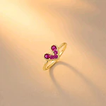ANILLO AMORE FUCSIA