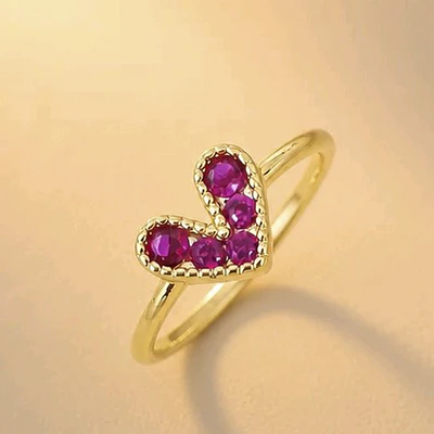 ANILLO AMORE FUCSIA