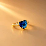 ANILLO CORA AZUL