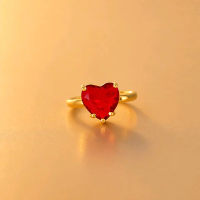 ANILLO CORA ROJO