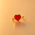 ANILLO CORA ROJO