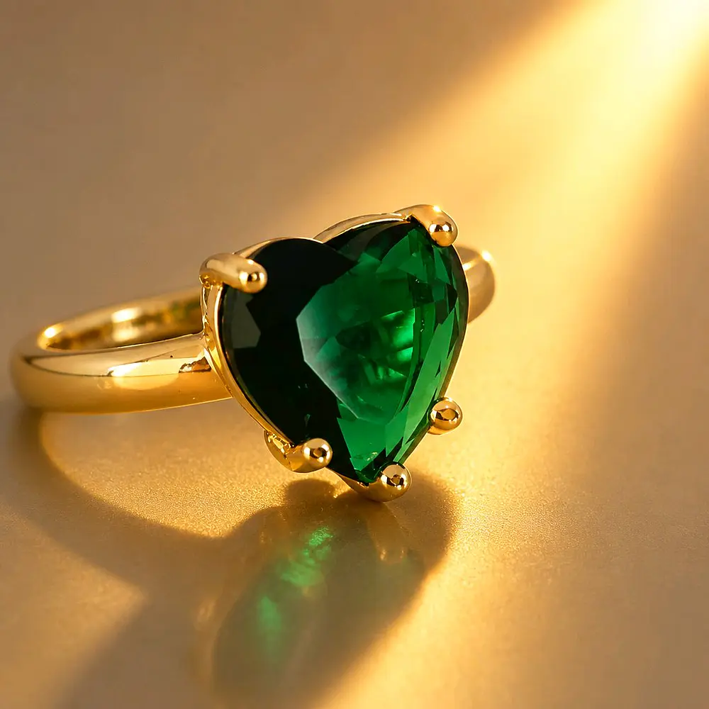 ANILLO CORA VERDE