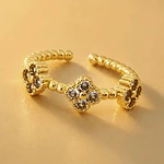ANILLO TREBOLES BRILLANTE DIVINA