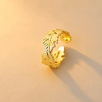 ANILLO LAUREL DORADO