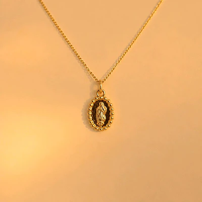CADENA VIRGEN MEDALLA GUADALUPE