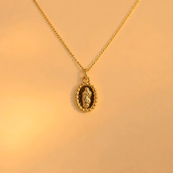 CADENA VIRGEN MEDALLA GUADALUPE