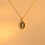 CADENA VIRGEN MEDALLA GUADALUPE