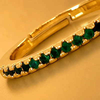 ANILLO SORTIJA VERDE 