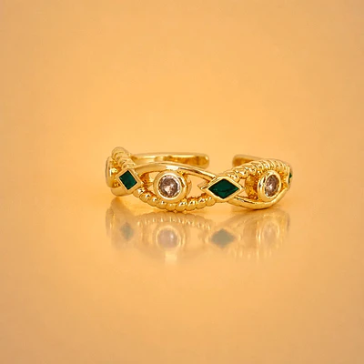 ANILLO MAR OJO BRILLANTE